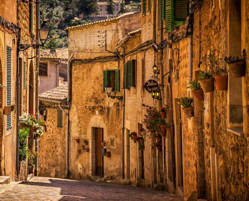 Team Building à Mallorca visite des jolis villages