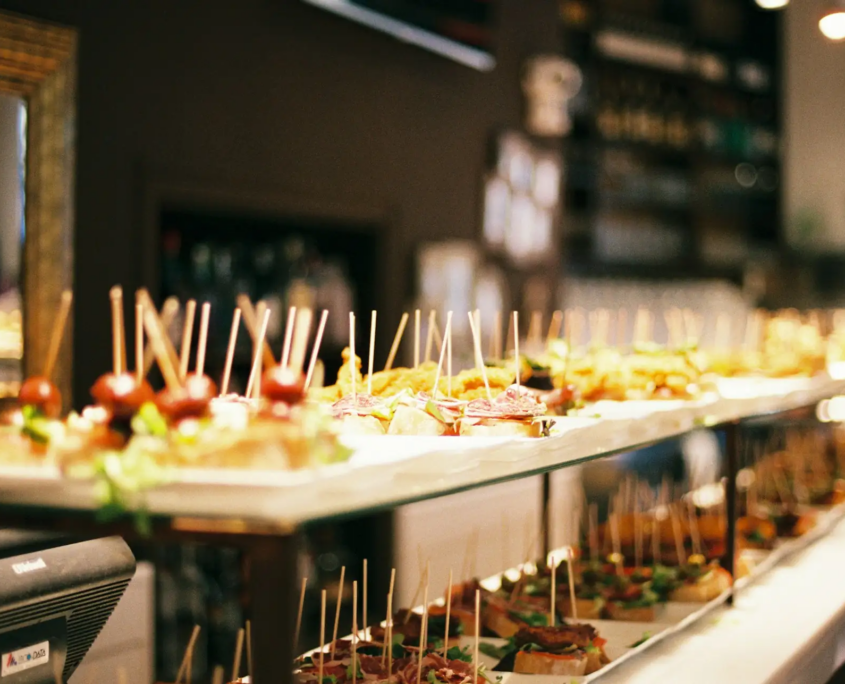 Route des pintxos en équipe